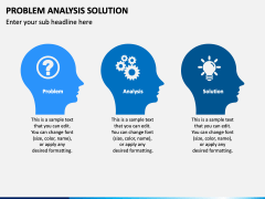 Problem Analysis Solution PowerPoint Template - PPT Slides