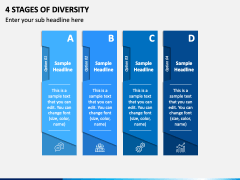 4 Stages of Diversity PPT Slide 1