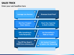 Sales Trick PowerPoint Template and Google Slides Theme