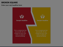 Broken Square Animated Presentation - SketchBubble