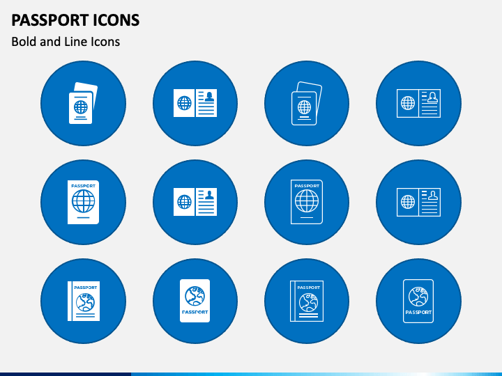 Passport Icons Slide 1