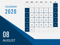 Calendar 2020 - Type 5 PPT Slide 9