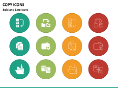 Copy Icons PPT Slide 2