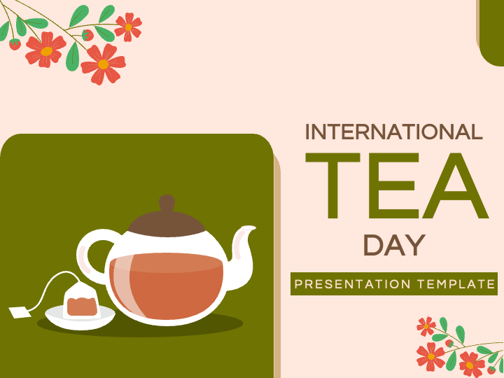 International Tea Day PPT Slide 1