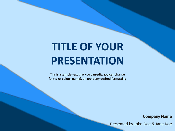 Title Slides (Welcome Slides) for PowerPoint and Google Slides - PPT Slides