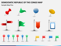 Democratic Republic of Congo Map PPT Slide 7