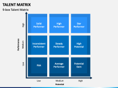 Talent Matrix Powerpoint And Google Slides Template - Ppt Slides