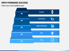 Path Forward Success PowerPoint and Google Slides Template - PPT Slides