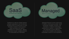 SaaS Vs Managed Services Animated Presentation - SketchBubble