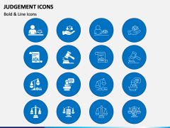 Judgement Icons PPT Slide 1