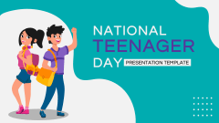 National Teenager Day PPT Slide 1
