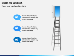 Door To Success PPT Slide 1