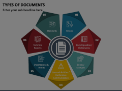Types of Documents Animated Presentation - SketchBubble
