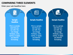Comparing Three Elements PPT Slide 1