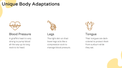 Giraffe Presentation Theme PPT Slide 4
