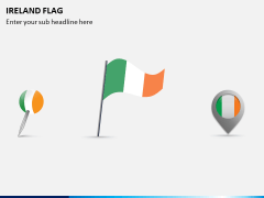 Ireland Flag PPT Slide 1