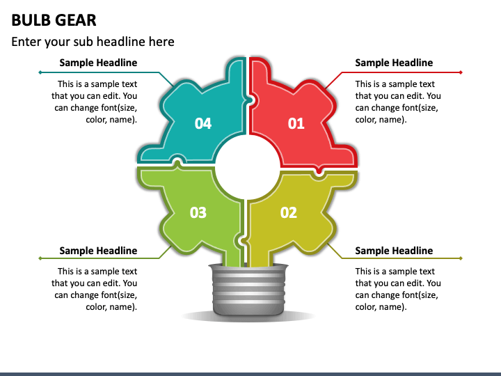 Bulb Gear PPT Slide 1