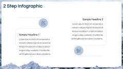 Snowy Mountains Theme PPT Slide 4