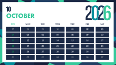 Creative 2026 Calendar PPT Slide 11