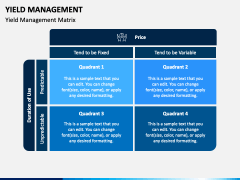 Yield Management PowerPoint and Google Slides Template - PPT Slides