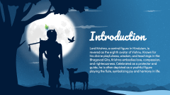 Krishna Presentation PPT Slide 3