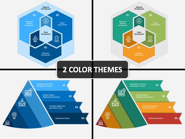 Regional Development PowerPoint Template - PPT Slides