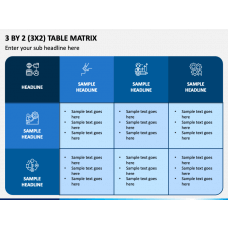 Matrix Table Infographics Templates for PowerPoint and Google Slides ...