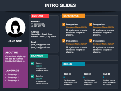 Intro Slides for PowerPoint and Google Slides - PPT Slides