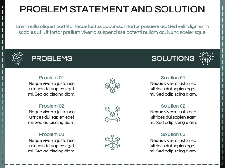 Blockchain Startup Pitch Deck for PowerPoint and Google Slides