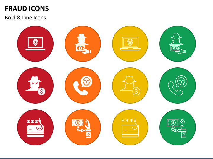 Fraud Icons Slide 1