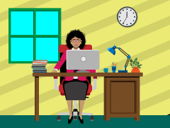 Boss with Documents PPT Slide 6