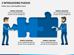 2 Interlocking Puzzles PPT Slide 1