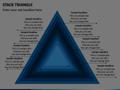 Stack Triangle Animated Presentation - SketchBubble