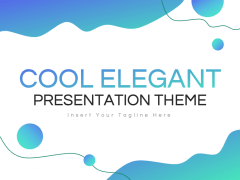 Cool Elegant Theme PPT Slide 1