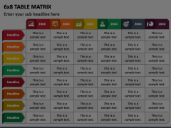 6x8 Table Matrix Animated Presentation - SketchBubble