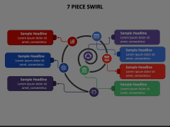 7 Piece Swirl Animated Presentation - SketchBubble