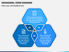 Hexagonal Venn Diagram PPT Slide 2