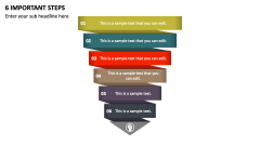 6 Important Steps PPT Slide 1
