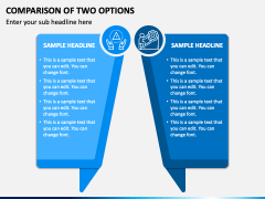 Comparison of Two Options PPT Slide 2