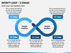 Infinity Loop - 5 Stages PPT Slide 1