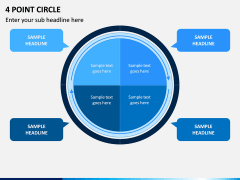 4 Point Circle PPT Slide 1