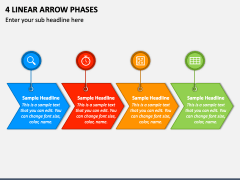 4 Linear Arrow Phases PPT Slide 2