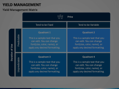Yield Management PowerPoint Template - PPT Slides