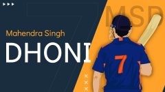 Free - MS Dhoni PowerPoint and Google Slides Template - PPT Slides