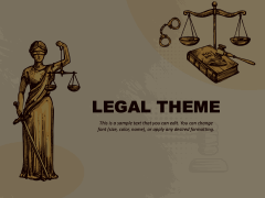 Legal Theme Animated Presentation - SketchBubble