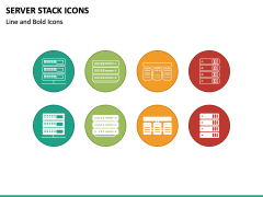 Server Stack Icons PPT Slide 2