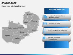 Zambia Map PPT Slide 4