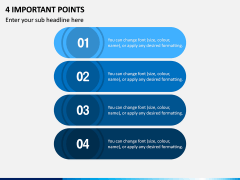 4 Important Points PPT Slide 1