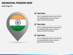 Arunachal Pradesh Map PPT Slide 5