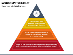 Subject Matter Expert PowerPoint and Google Slides Template - PPT Slides